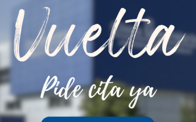 Hemos vuelto 1 de Septiembre 2026. Pide tú cita.